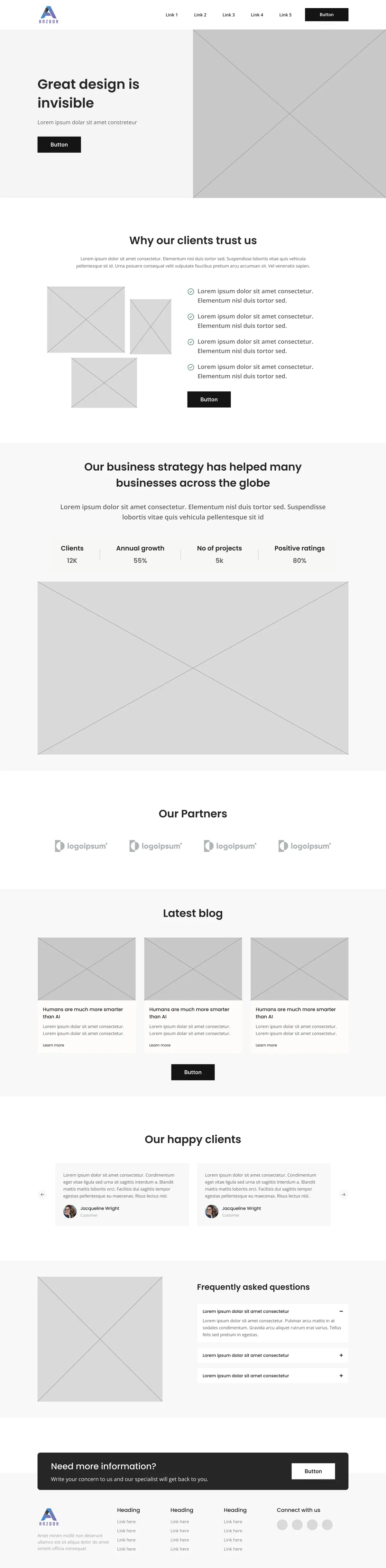 Startup Site Template