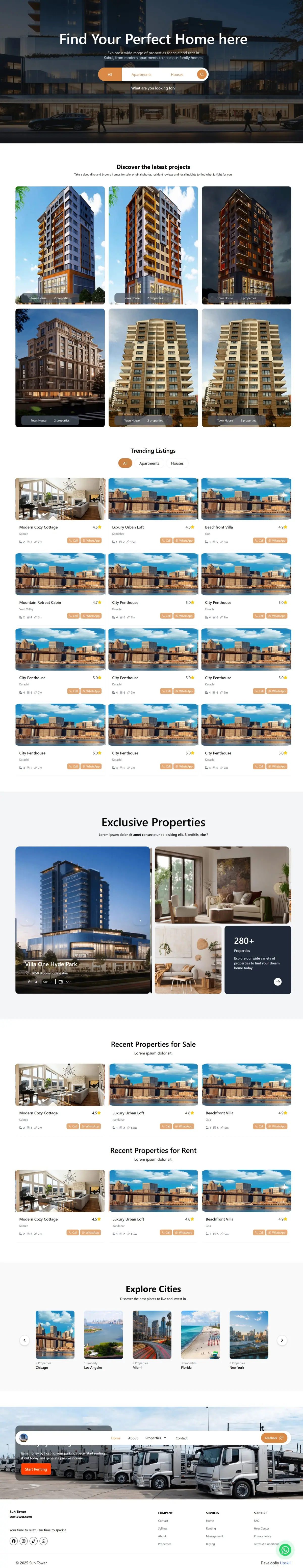 Sun-Tower Website